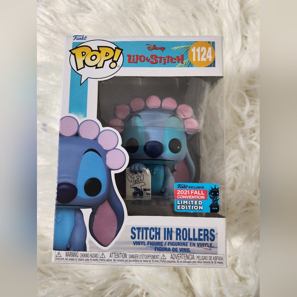 Stitch in rolls Funko pop